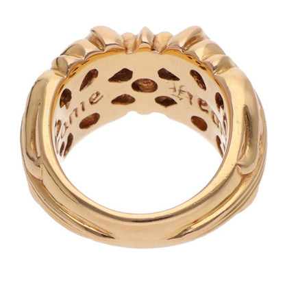 Chrome Hearts 22K Gold K&T Ring Yellow Size JP 12