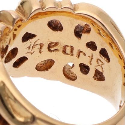 Chrome Hearts 22K Gold K&T Ring Yellow Size JP 12