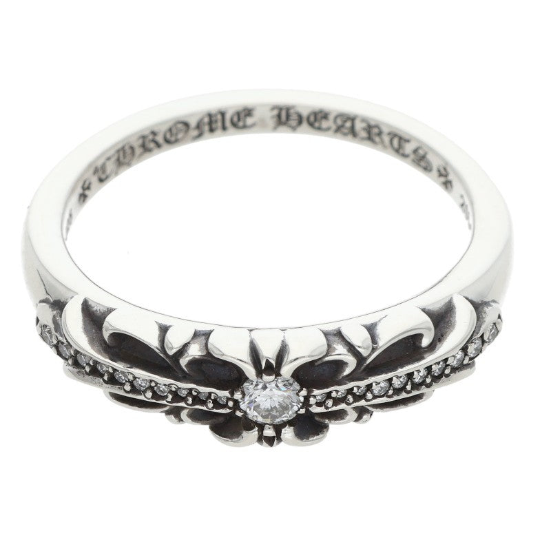 Chrome Hearts BABY CLSC P D Pave Diamond Ring Size JP 23
