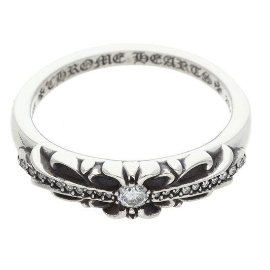 Chrome Hearts BABY CLSC P D Pave Diamond Ring Size JP 23