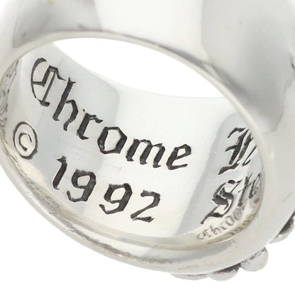 Chrome Hearts FLRL CRS Sterling Silver Ring Size JP 11