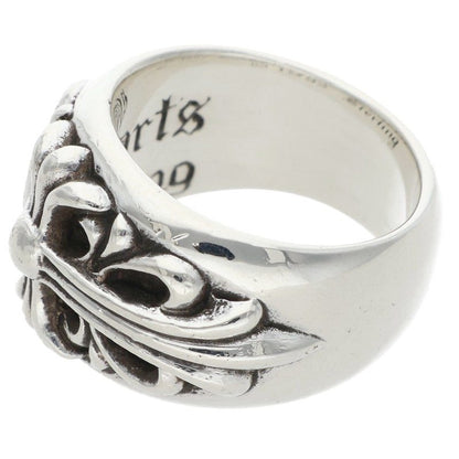 Chrome Hearts FLRL CRS Sterling Silver Ring Size JP 11
