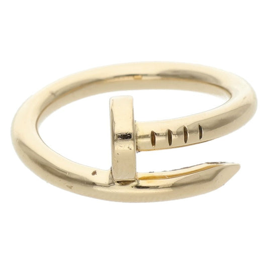 Cartier JUSTE UN CLOU K18YG Gold Ring Yellow Size JP 14