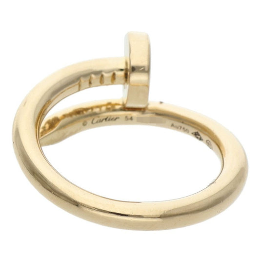 Cartier JUSTE UN CLOU K18YG Gold Ring Yellow Size JP 14
