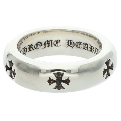 Chrome Hearts NEGATIVE CH PLUS Silver Ring Size JP 5