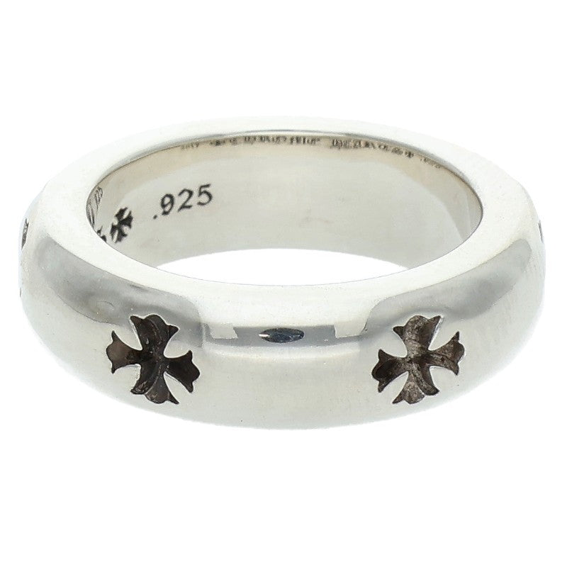 Chrome Hearts NEGATIVE CH PLUS Silver Ring Size JP 5