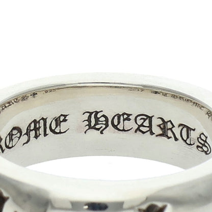 Chrome Hearts NEGATIVE CH PLUS Silver Ring Size JP 5