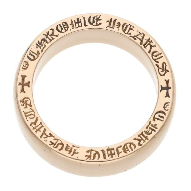 Chrome Hearts 22K 6mm Spacer Plane Gold Ring Size JP 13.5