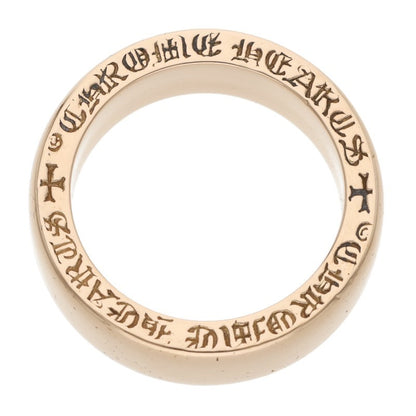 Chrome Hearts 22K 6mm Spacer Plane Gold Ring Size JP 13.5