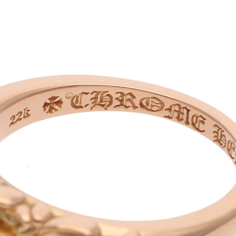 Chrome Hearts 22K Baby Classic PAVE Diamond Ring Size JP 13