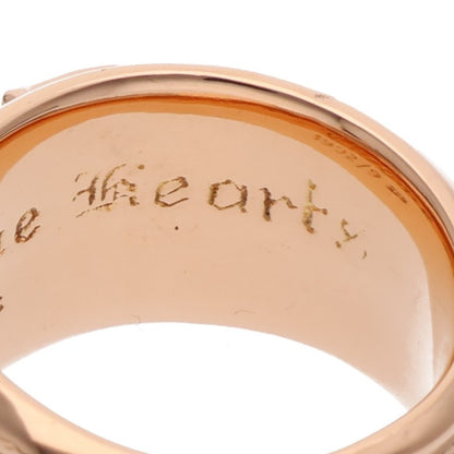 Chrome Hearts 22K Dagger Pave Diamond Gold Ring Size JP 16.5