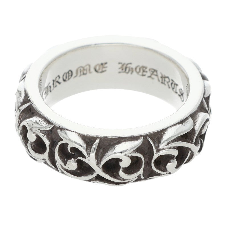 Chrome Hearts Eternity Vine Band Silver Ring Size JP 21