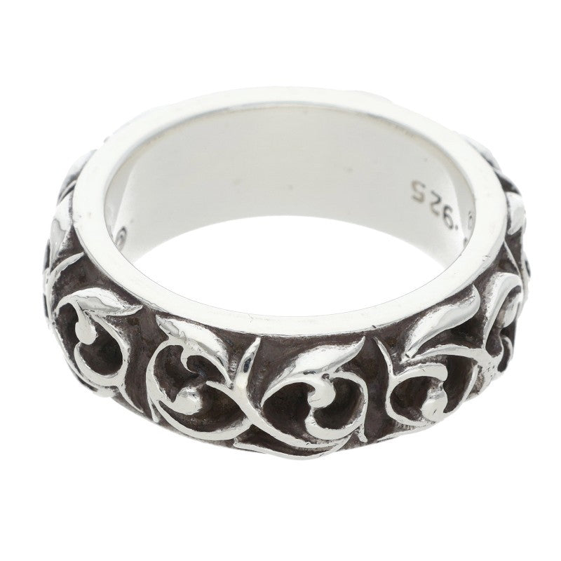 Chrome Hearts Eternity Vine Band Silver Ring Size JP 21