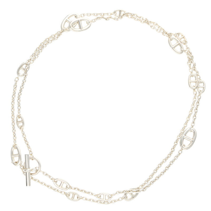 HERMES Farandole 925 Sterling Silver Long Size ONE SIZE