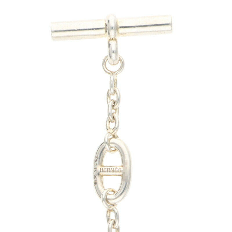 HERMES Farandole 925 Sterling Silver Long Size ONE SIZE