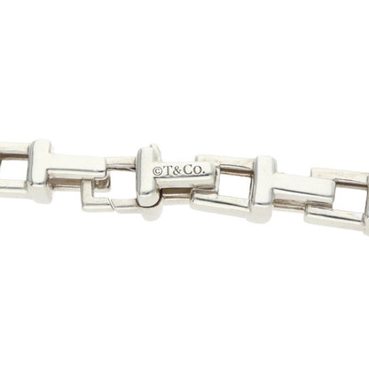 TIFFANY&Co. T Chain Silver Necklace Size ONE SIZE