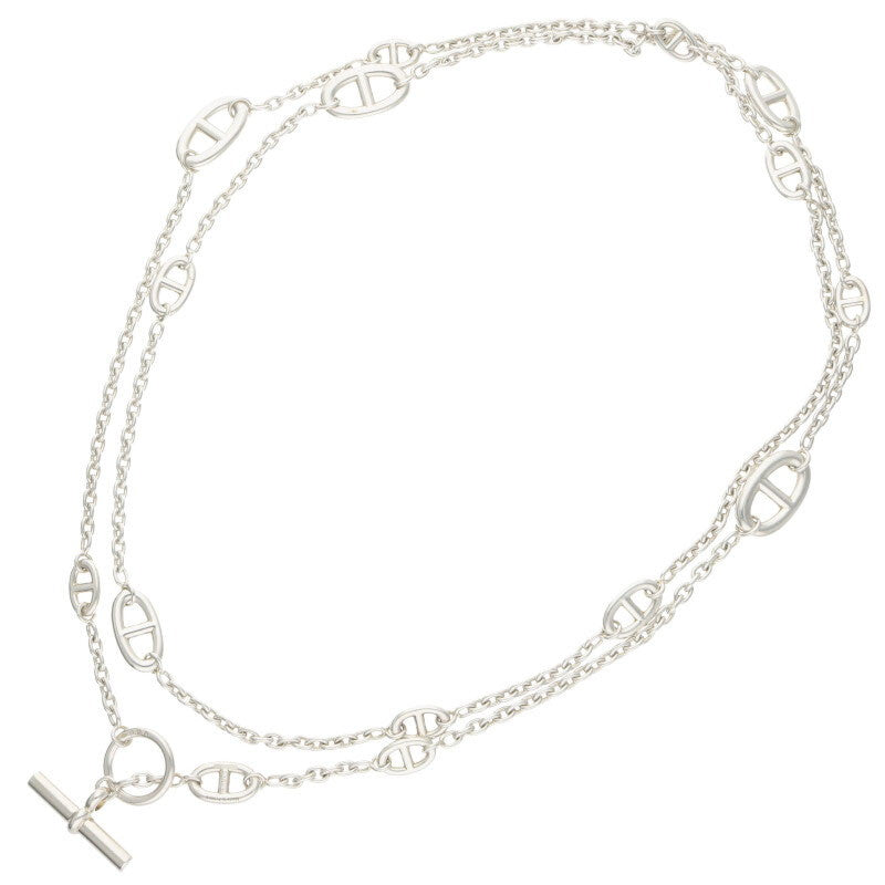 HERMES Farandole 925 Sterling Silver Long Size ONE SIZE