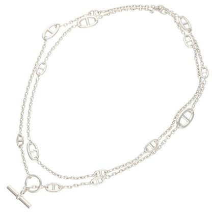 HERMES Farandole 925 Sterling Silver Long Size ONE SIZE