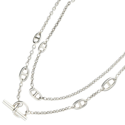 HERMES Farandole 925 Sterling Silver Long Size ONE SIZE