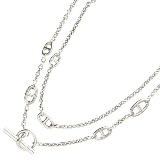 HERMES Farandole 925 Sterling Silver Long Size ONE SIZE