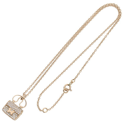 HERMES Amulette Constance K18PG Diamond Size ONE SIZE