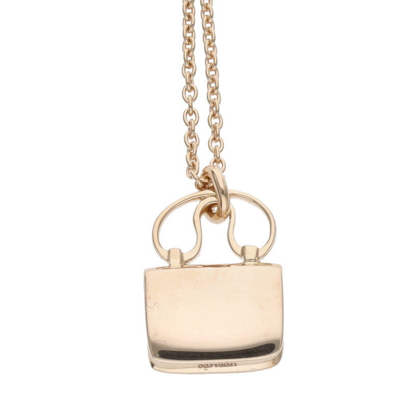 HERMES Amulette Constance K18PG Diamond Size ONE SIZE