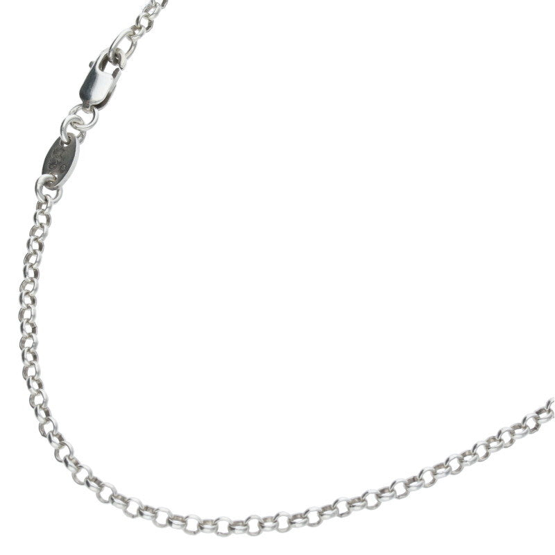 Chrome Hearts 925 Silver Roll Chain Necklace Size ONE SIZE