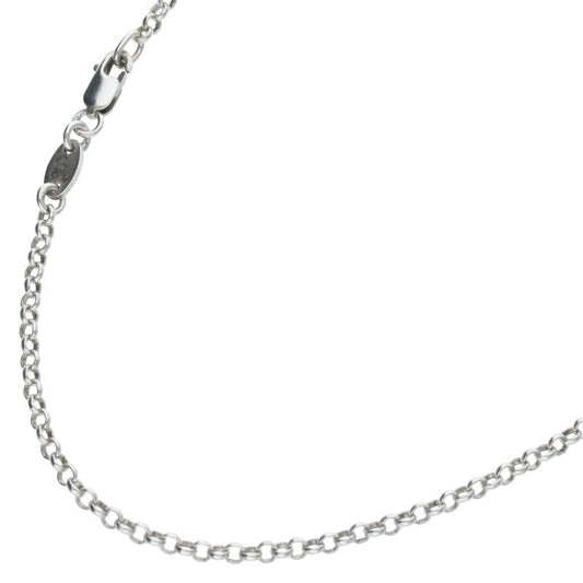 Chrome Hearts 925 Silver Roll Chain Necklace Size ONE SIZE