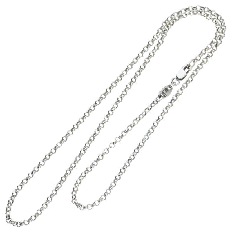 Chrome Hearts 925 Silver Roll Chain Necklace Size ONE SIZE