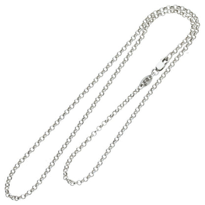 Chrome Hearts 925 Silver Roll Chain Necklace Size ONE SIZE