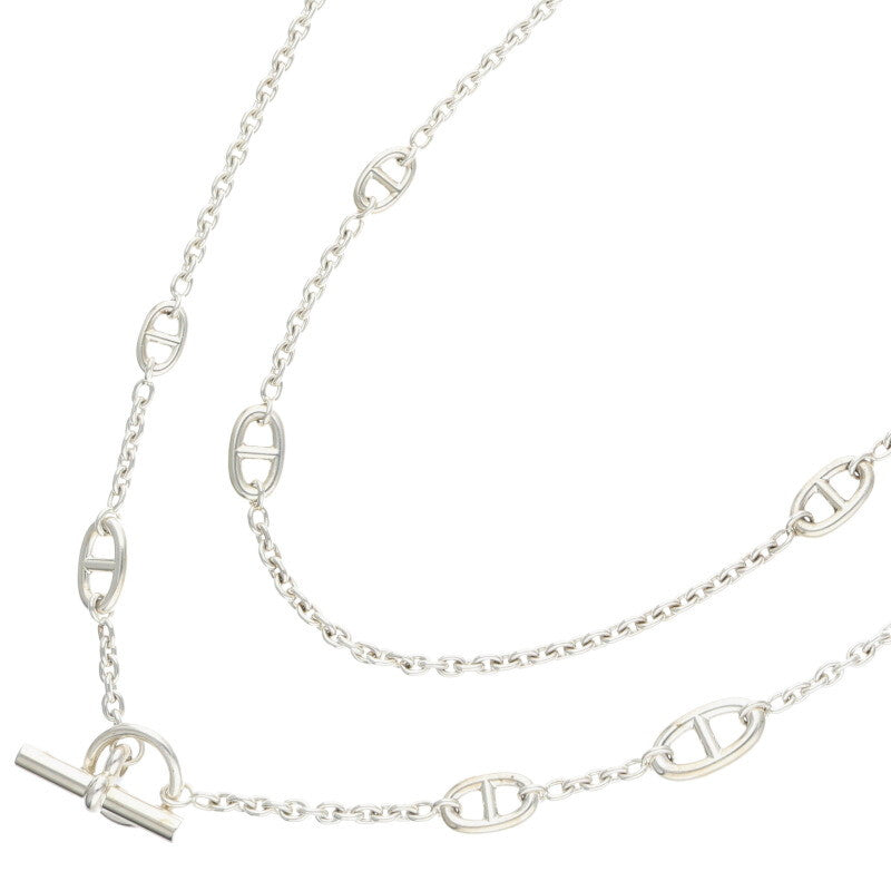 HERMES Farandole 925 Sterling Silver Long Size ONE SIZE