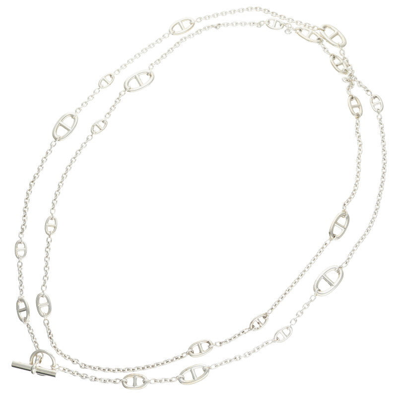 HERMES Farandole 925 Sterling Silver Long Size ONE SIZE