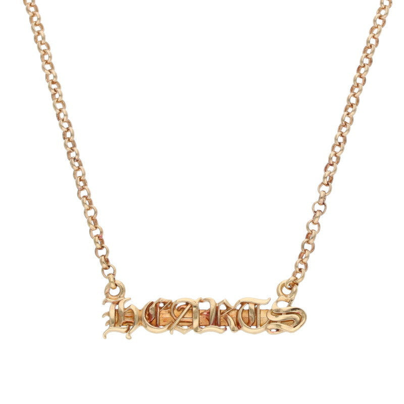 Chrome Hearts 22K Yellow Gold Roll Chain Size ONE SIZE