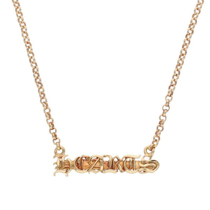 Chrome Hearts 22K Yellow Gold Roll Chain Size ONE SIZE