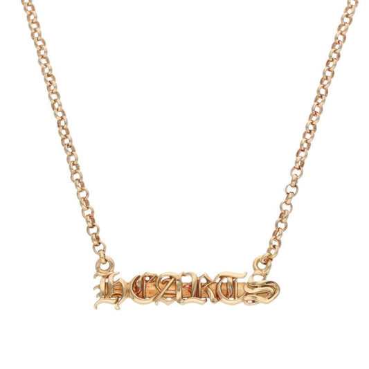 Chrome Hearts 22K Yellow Gold Roll Chain Size ONE SIZE