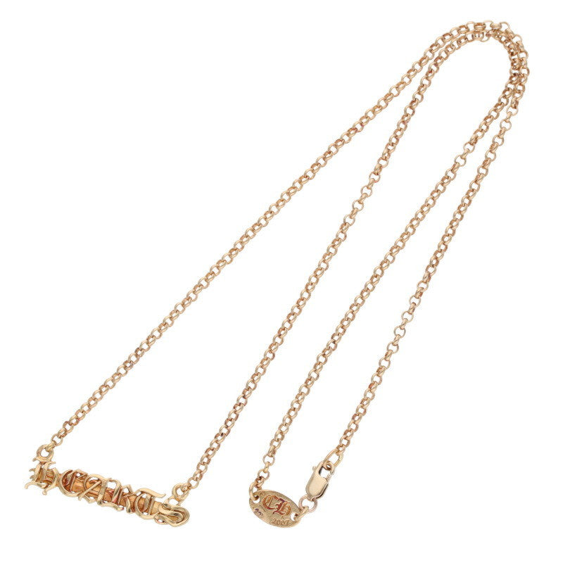 Chrome Hearts 22K Yellow Gold Roll Chain Size ONE SIZE