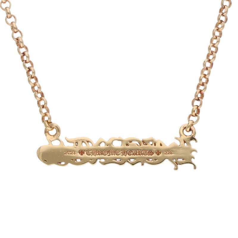 Chrome Hearts 22K Yellow Gold Roll Chain Size ONE SIZE
