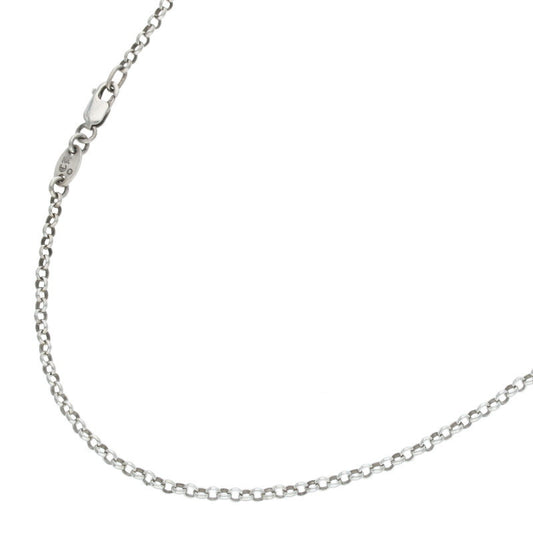 Chrome Hearts 925 Silver Roll Chain Necklace Size ONE SIZE