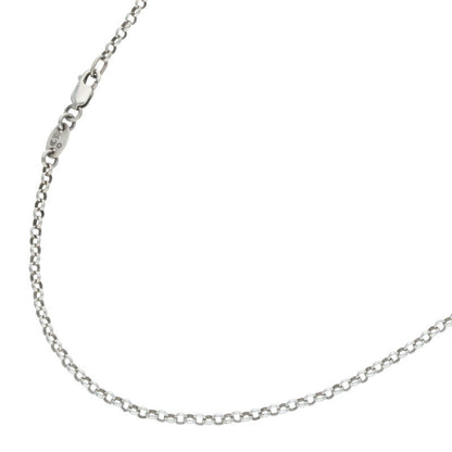 Chrome Hearts 925 Silver Roll Chain Necklace Size ONE SIZE