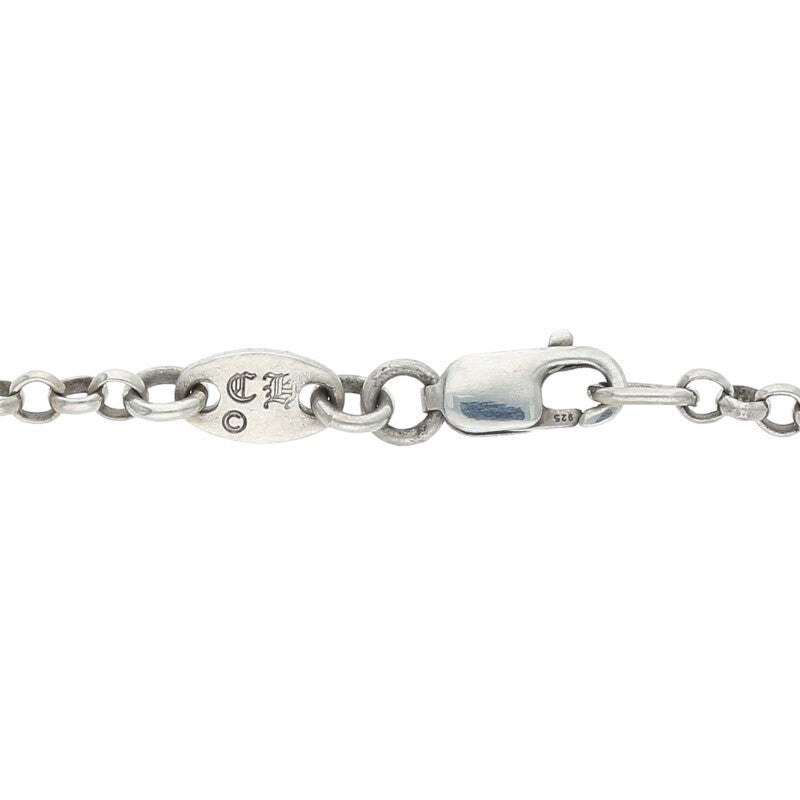 Chrome Hearts 925 Silver Roll Chain Necklace Size ONE SIZE