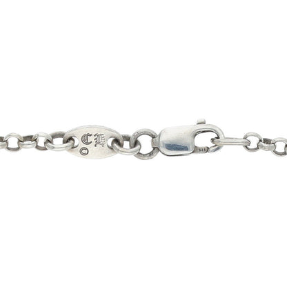 Chrome Hearts 925 Silver Roll Chain Necklace Size ONE SIZE