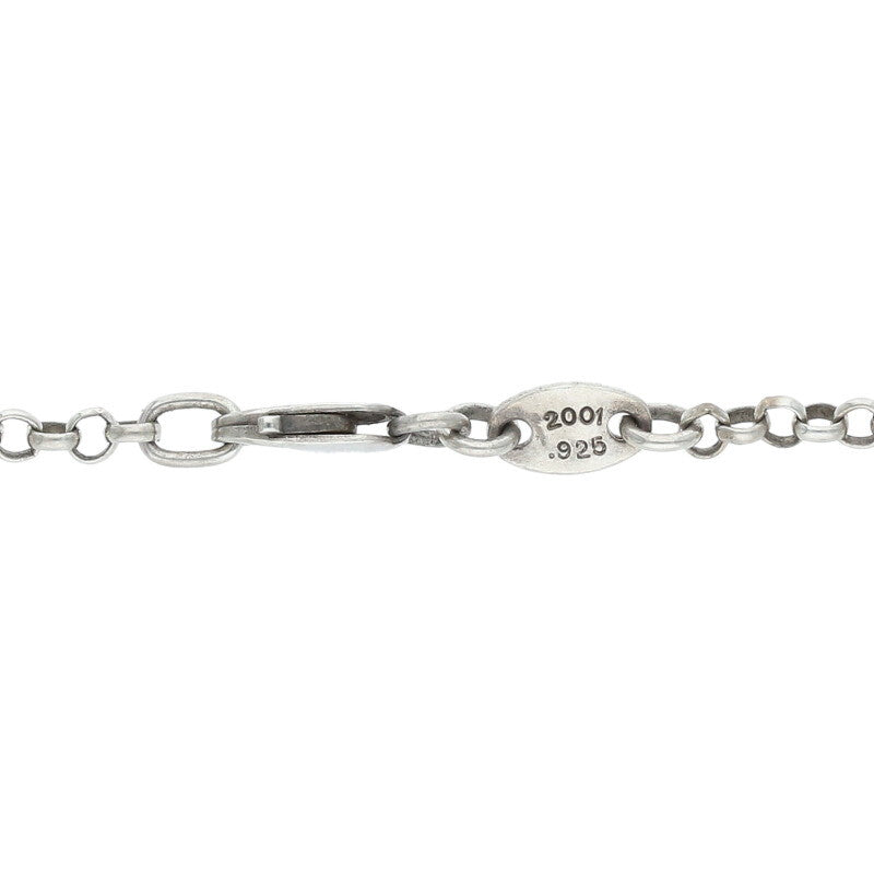 Chrome Hearts 925 Silver Roll Chain Necklace Size ONE SIZE
