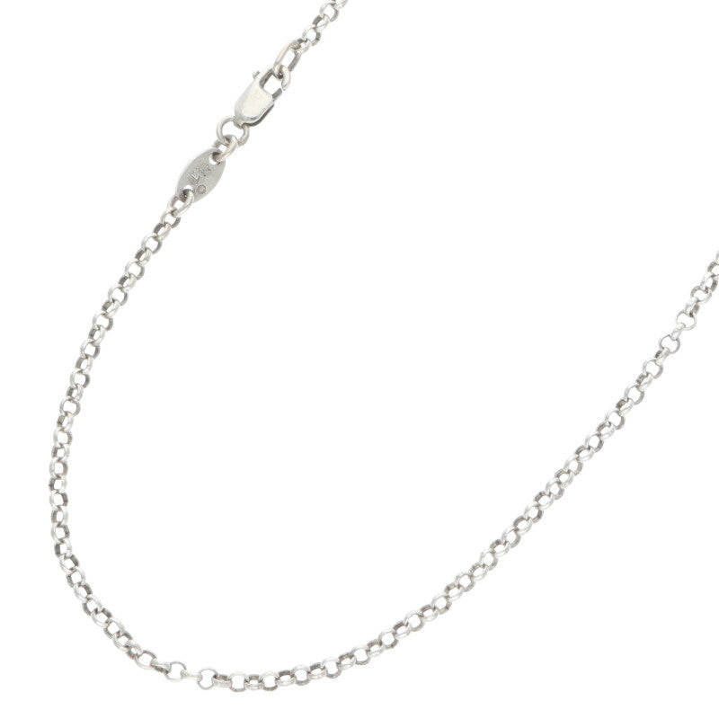 Chrome Hearts 925 Silver Roll Chain Necklace Size ONE SIZE