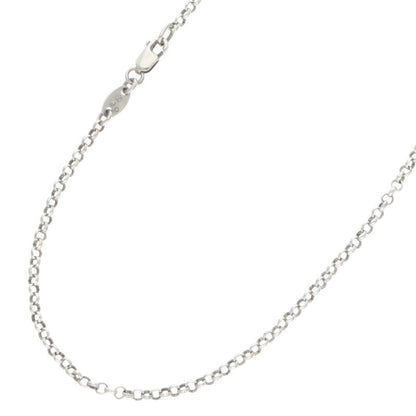 Chrome Hearts 925 Silver Roll Chain Necklace Size ONE SIZE