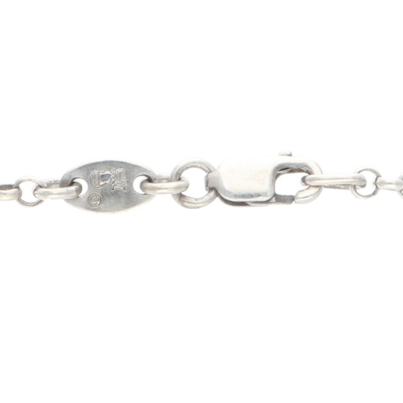 Chrome Hearts 925 Silver Roll Chain Necklace Size ONE SIZE