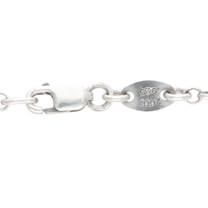 Chrome Hearts 925 Silver Roll Chain Necklace Size ONE SIZE