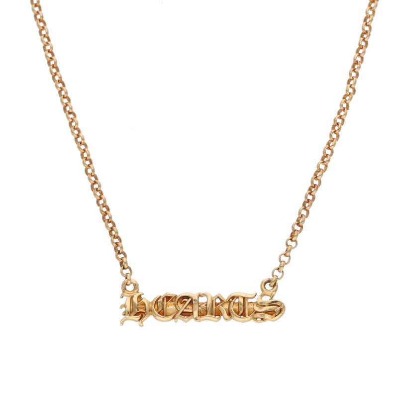 Chrome Hearts 22K Yellow Gold Chain Hearts Size ONE SIZE