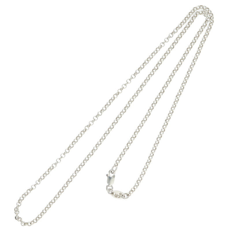 Chrome Hearts 925 Silver Roll Chain Necklace Size ONE SIZE