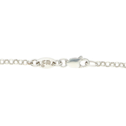 Chrome Hearts 925 Silver Roll Chain Necklace Size ONE SIZE