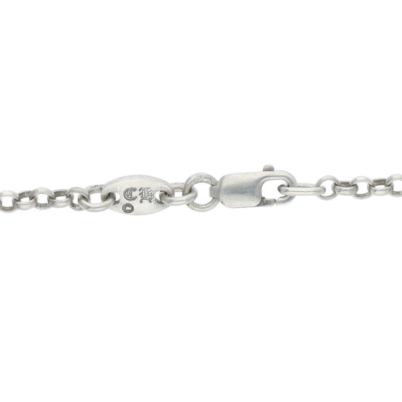 Chrome Hearts 925 Silver Roll Chain Necklace Size ONE SIZE